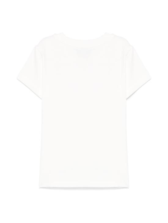 25SS [키즈] 모스키노 티셔츠 HDM06KLBA00 10063 White - MOSCHINO