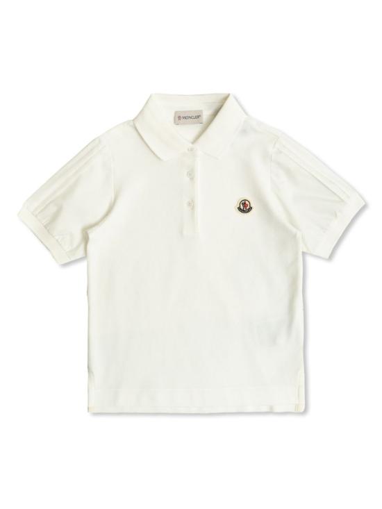 25SS [키즈] 몽클레어 티셔츠 K19548A00008 89ALK034 White