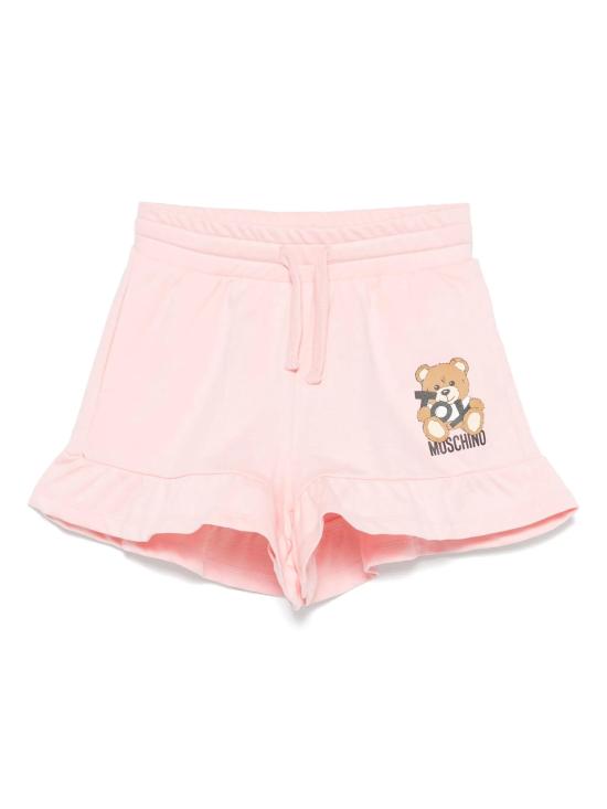 25SS [키즈] 모스키노 쇼츠/버뮤다 HAQ014LCA19 50209 Pink