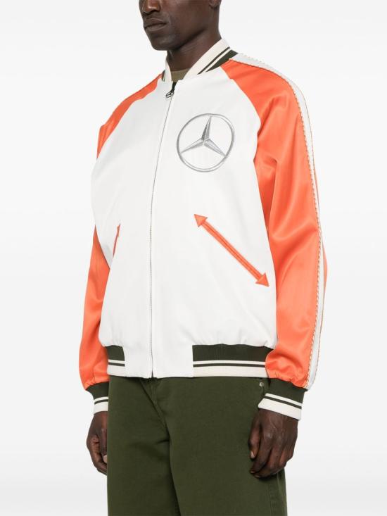 25SS 몽클레어 X 메르세데스 벤츠 봄버 자켓 K14011A00011 M5918P37 White - MONCLER X MERCEDES BENZ