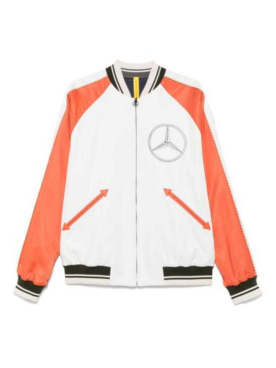 25SS 몽클레어 X 메르세데스 벤츠 봄버 자켓 K14011A00011 M5918P37 White - MONCLER X MERCEDES BENZ