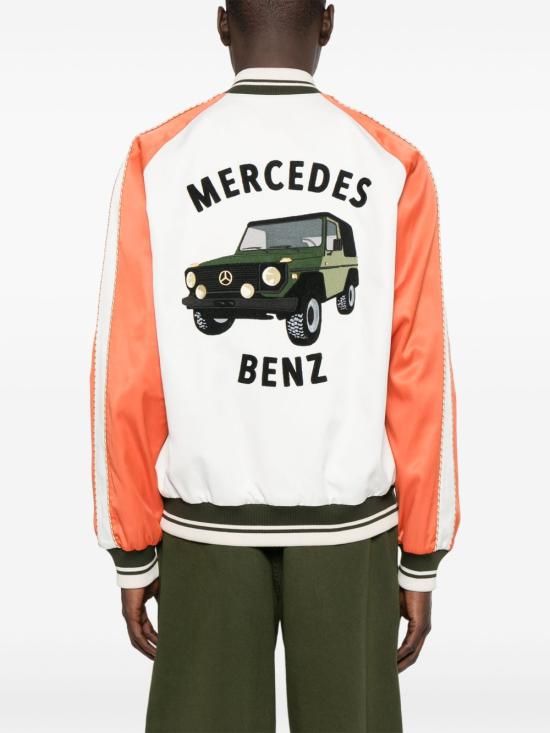 25SS 몽클레어 X 메르세데스 벤츠 봄버 자켓 K14011A00011 M5918P37 White - MONCLER X MERCEDES BENZ