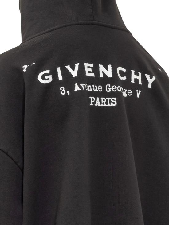 25FW 지방시 후드 티셔츠 BWJ04TP75N 001 - GIVENCHY