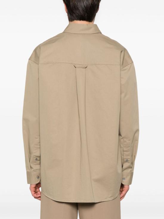 25SS 스튜디오 니콜슨 긴팔 셔츠 RUSKINSNM1152 PARCEL Brown - STUDIO NICHOLSON