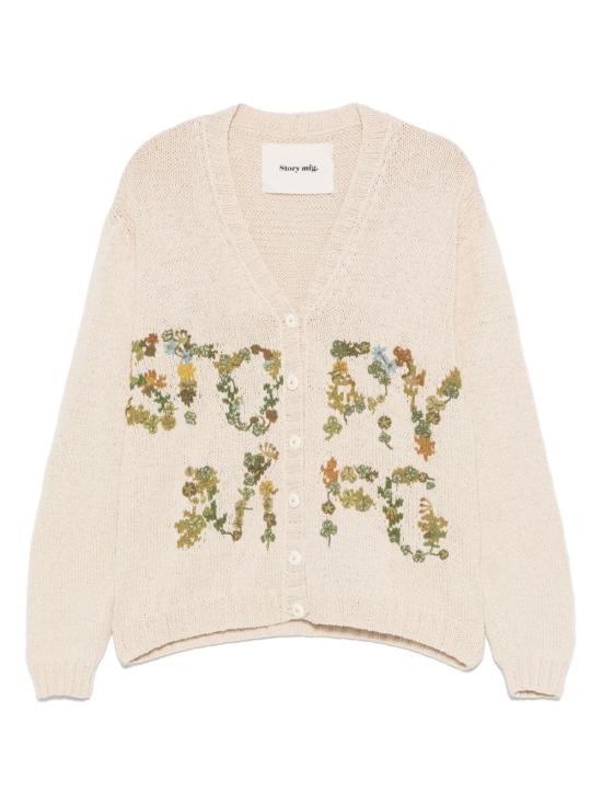 25SS 스토리엠에프지 가디건 SSS25KNITWCHANELF ECRUSTORY Beige