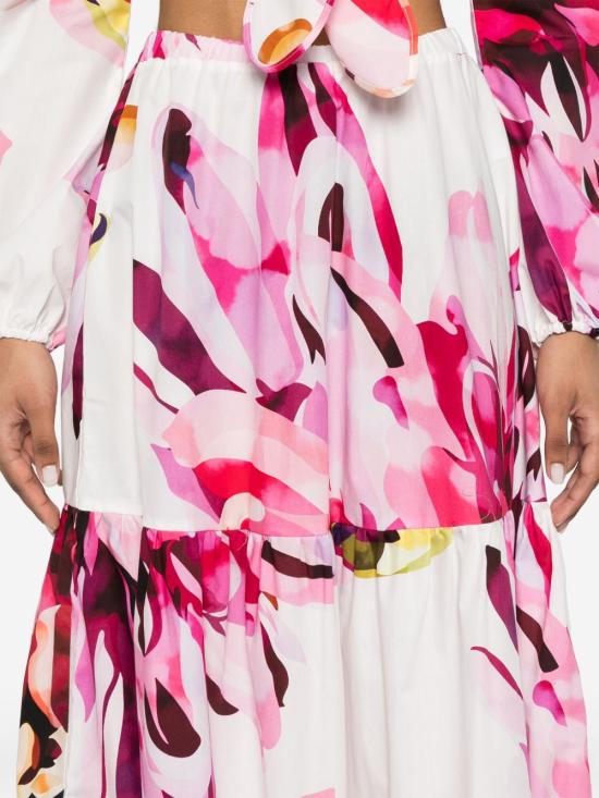 25SS 아모티 미디 스커트 5PSRW18 CHARLOTTE01 Fuchsia - AMOTEA