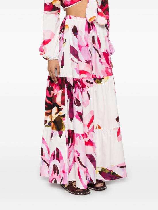 25SS 아모티 미디 스커트 5PSRW18 CHARLOTTE01 Fuchsia - AMOTEA