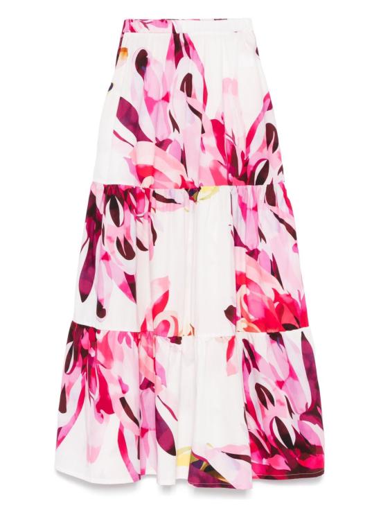 25SS 아모티 미디 스커트 5PSRW18 CHARLOTTE01 Fuchsia