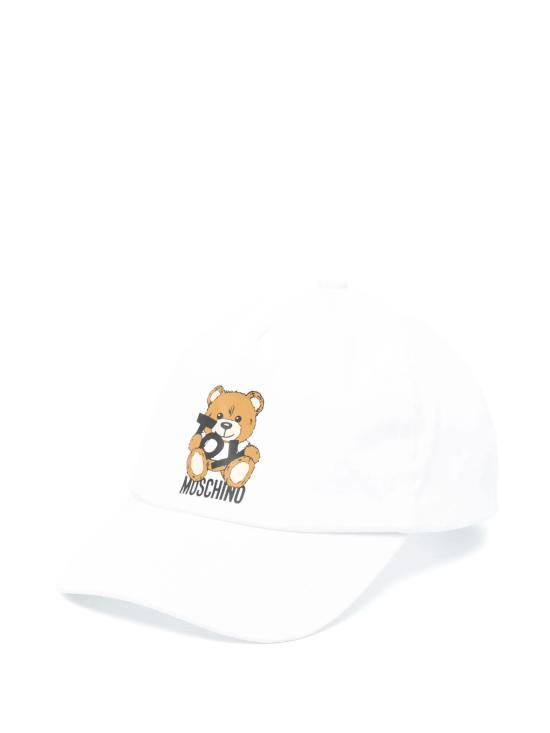 25SS [키즈] 모스키노 모자 HWX01NLOA00 10101 White