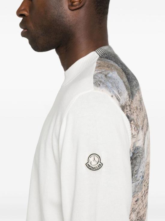 25SS 몽클레어 X 메르세데스 벤츠 스웨터 K14019C00004 M1113034 MultiColour - MONCLER X MERCEDES BENZ