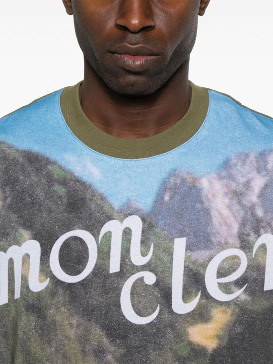 25SS 몽클레어 X 메르세데스 벤츠 반팔 티셔츠 K14018C00003 89AB9816 MultiColour - MONCLER X MERCEDES BENZ