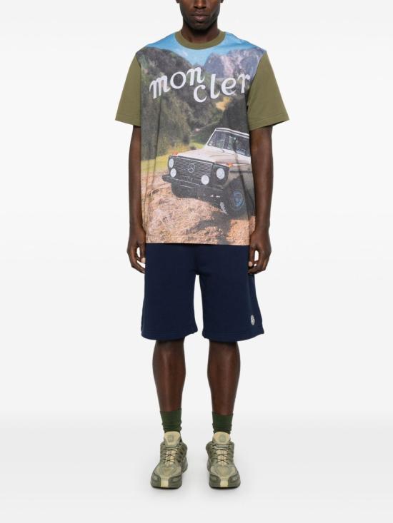 25SS 몽클레어 X 메르세데스 벤츠 반팔 티셔츠 K14018C00003 89AB9816 MultiColour - MONCLER X MERCEDES BENZ