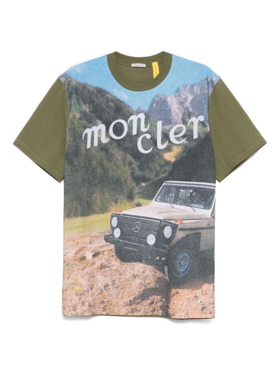 25SS 몽클레어 X 메르세데스 벤츠 반팔 티셔츠 K14018C00003 89AB9816 MultiColour - MONCLER X MERCEDES BENZ