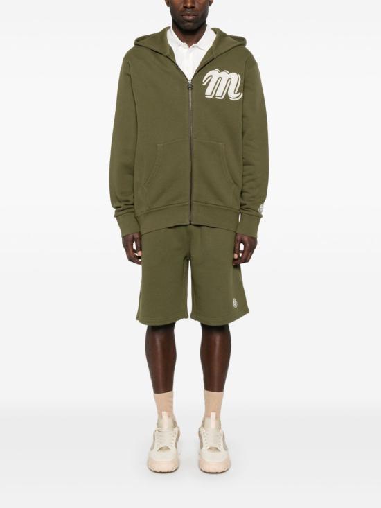 25SS 몽클레어 X 메르세데스 벤츠 긴팔 티셔츠 K14018G00004 89AWV816 Green - MONCLER X MERCEDES BENZ