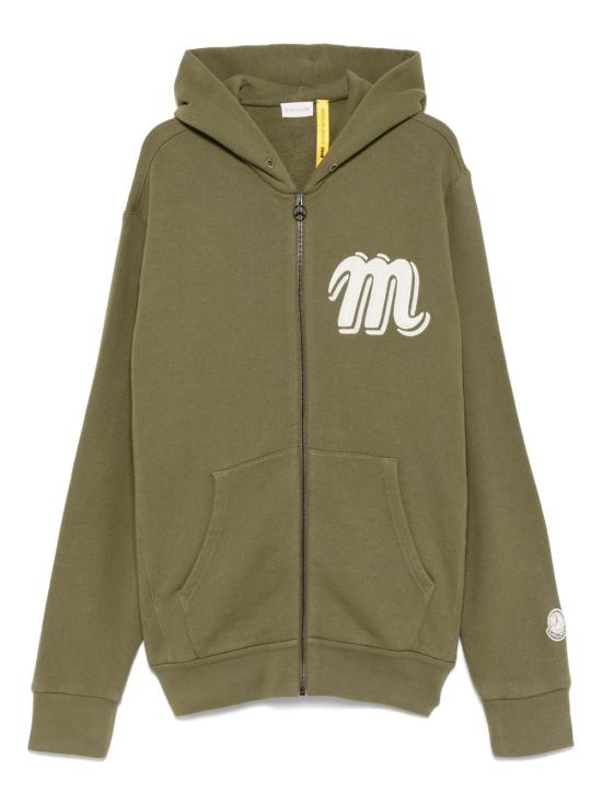 25SS 몽클레어 X 메르세데스 벤츠 긴팔 티셔츠 K14018G00004 89AWV816 Green - MONCLER X MERCEDES BENZ