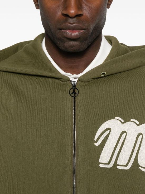 25SS 몽클레어 X 메르세데스 벤츠 긴팔 티셔츠 K14018G00004 89AWV816 Green - MONCLER X MERCEDES BENZ