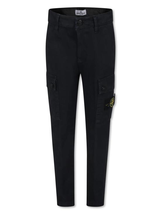 24FW [키즈] 스톤 아일랜드 스트레이트 팬츠 811630115 V0120 Blue