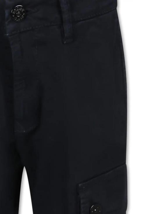 24FW [키즈] 스톤 아일랜드 스트레이트 팬츠 811630115 V0120 Blue - STONE ISLAND