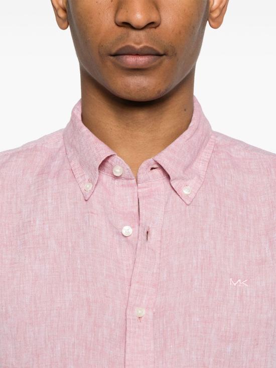 25SS 마이클 코어스 긴팔 셔츠 CS4400H4YT 663 Pink - MICHAEL KORS