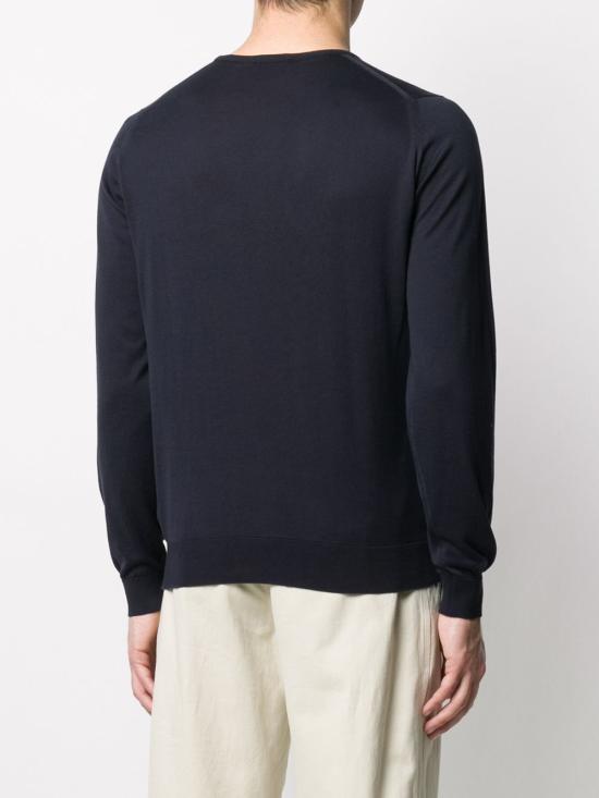 25SS 존스메들리 스웨터 HATFIELD NAVY Blue - JOHN SMEDLEY