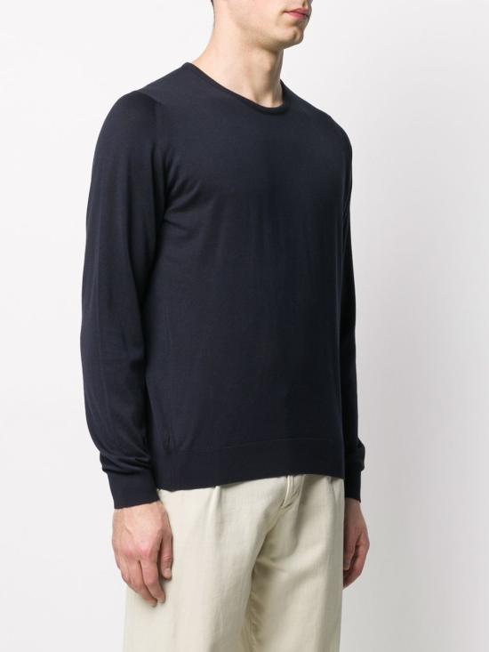 25SS 존스메들리 스웨터 HATFIELD NAVY Blue - JOHN SMEDLEY