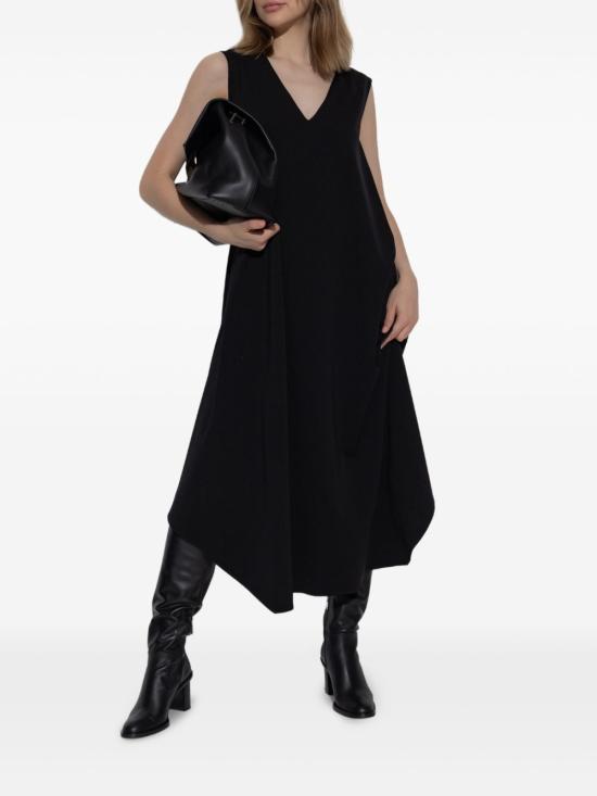 25FW 스포트막스 미디 원피스 2522626061600 001 Black - SPORTMAX