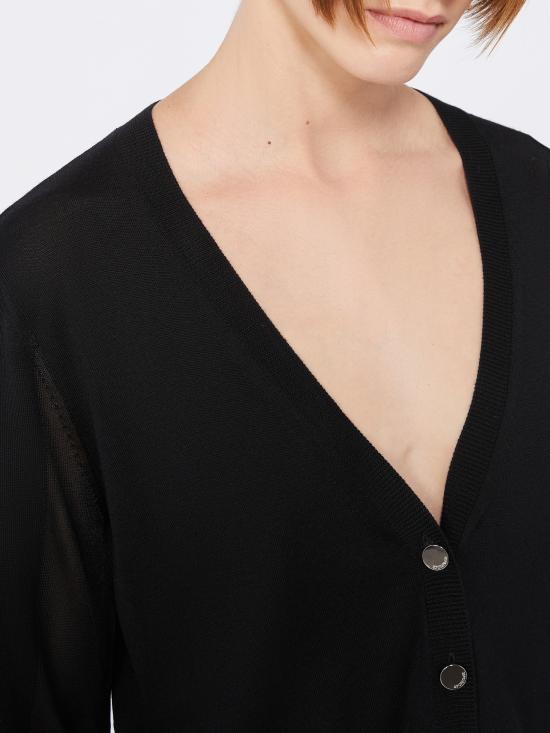 25FW 스포트막스 가디건 2522346031600 006 Black - SPORTMAX