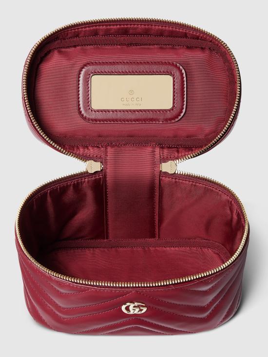 25FW 구찌 마몽 미니 배니티 백 837454AAET8 6207 Red - GUCCI