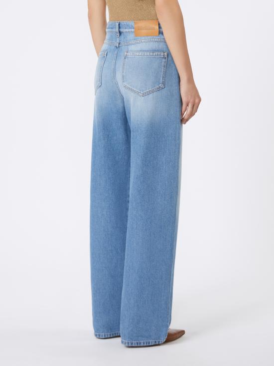 25FW 막스마라 스튜디오 데님 팬츠 2526186011600 009 Blue - MAX MARA STUDIO