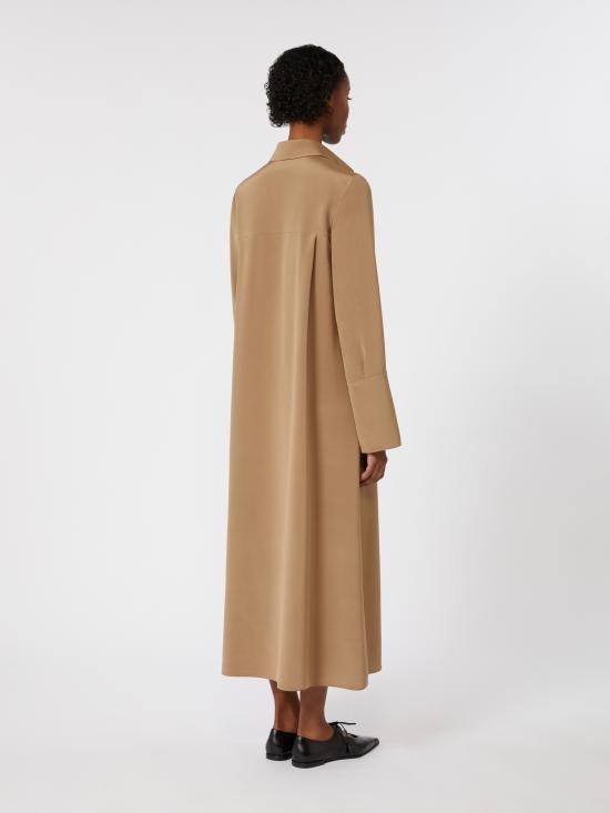 25FW 막스마라 롱 원피스 2521226018600 037 Beige - MAX MARA