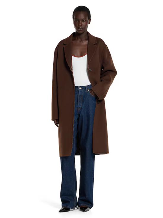 25FW 구찌 리버서블 롱 울 코트 823839Z7ASL 2016 Brown - GUCCI