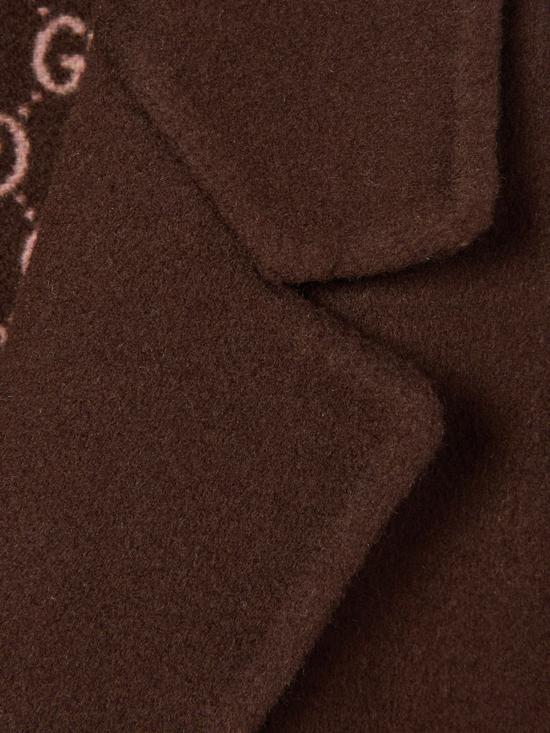 25FW 구찌 리버서블 롱 울 코트 823839Z7ASL 2016 Brown - GUCCI