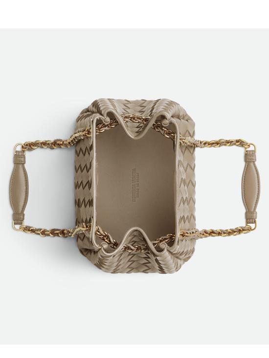 25FW 보테가베네타 스몰 파라슈트 체인백 817175V4SC5 2819 Beige - BOTTEGA VENETA