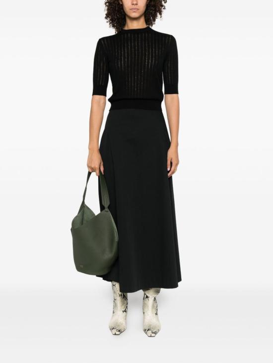 25FW 막스마라 스튜디오 스웨터 2526366011600 008 Black - MAX MARA STUDIO