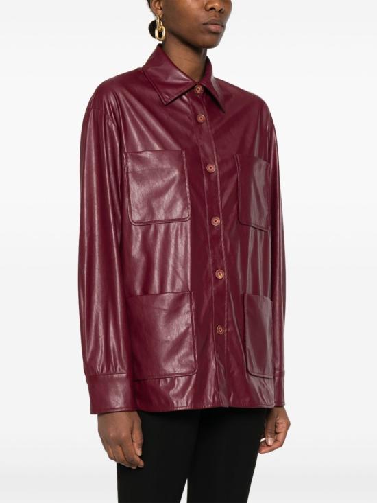 25SS 르 쉴리 스튜디오 가죽 자켓 6277 AGOSTINA760 Bordeaux - LE SULLY STUDIO