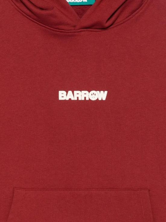 25FW 바로우 긴팔 티셔츠 F5BWUAHS047 177 Red - BARROW