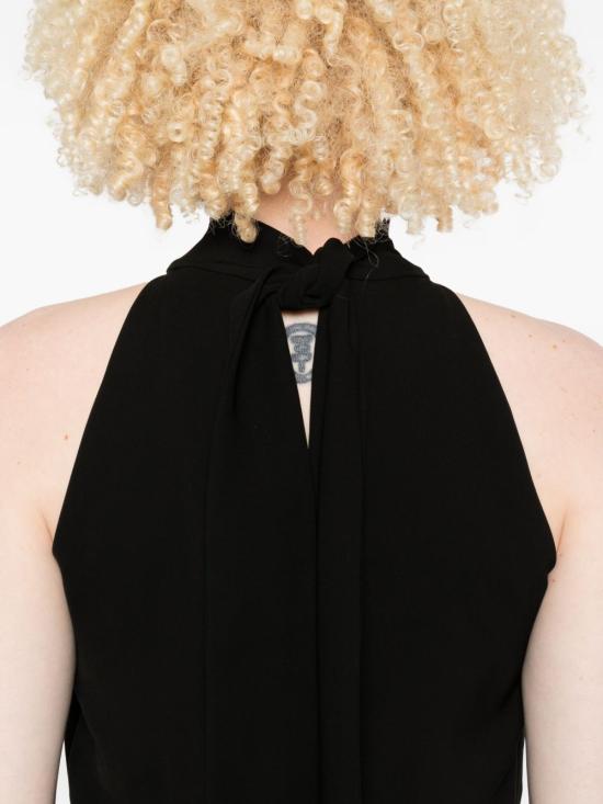 25FW 막스마라 스튜디오 미디 원피스 2526226041600 001 Black - MAX MARA STUDIO