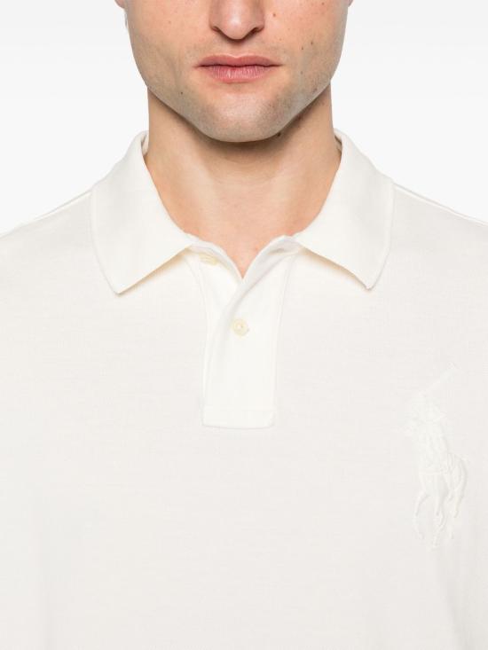 25SS 랄프 로렌 폴로 티셔츠 710938137 004 White - RALPH LAUREN