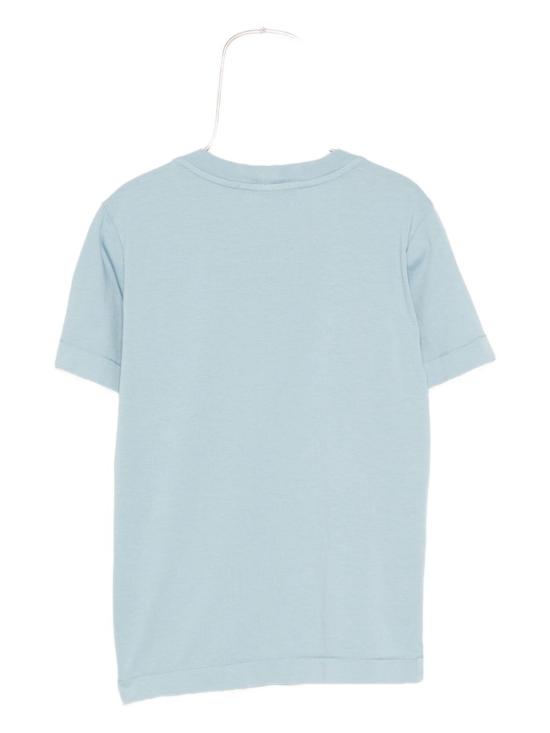 25FW [키즈] 스톤 아일랜드 티셔츠 K2S162100002S0047 V004A Clear Blue - STONE ISLAND