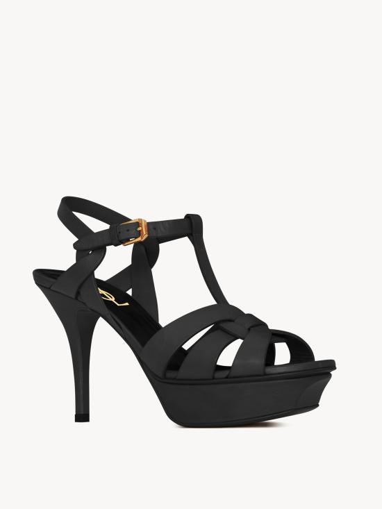 25FW 생로랑 샌들 315490BDA00 1000 Black - SAINT LAURENT