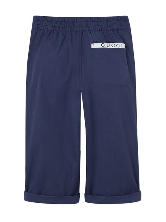 25FW [키즈] 구찌 팬츠 824845XWA3V 4246 Blue - GUCCI