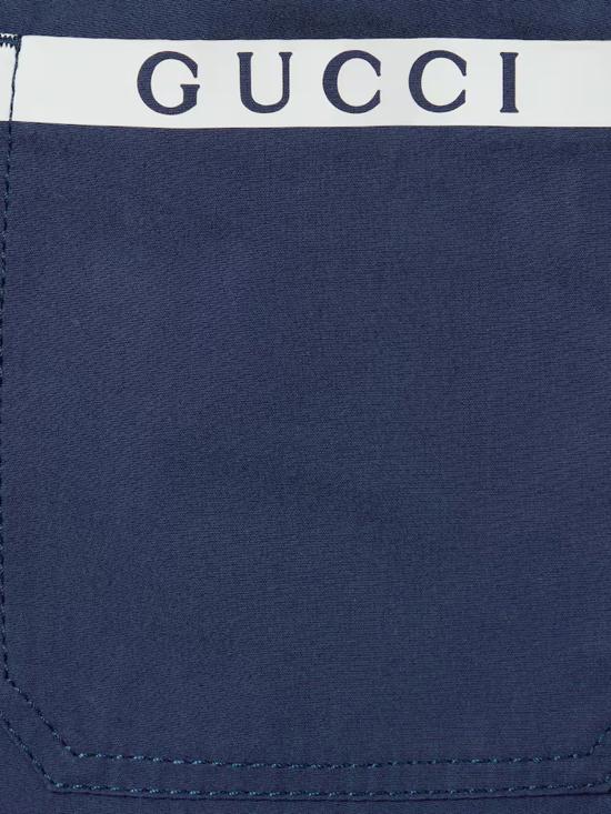 25FW [키즈] 구찌 팬츠 824845XWA3V 4246 Blue - GUCCI