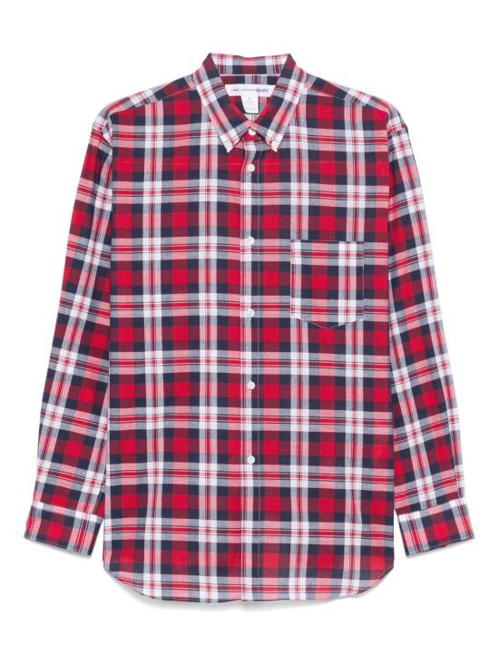 25SS 꼼데가르송 긴팔 셔츠 FOB010 3CHECK3 MultiColour