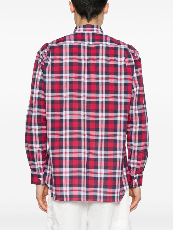 25SS 꼼데가르송 긴팔 셔츠 FOB010 3CHECK3 MultiColour - COMME DES GARCONS