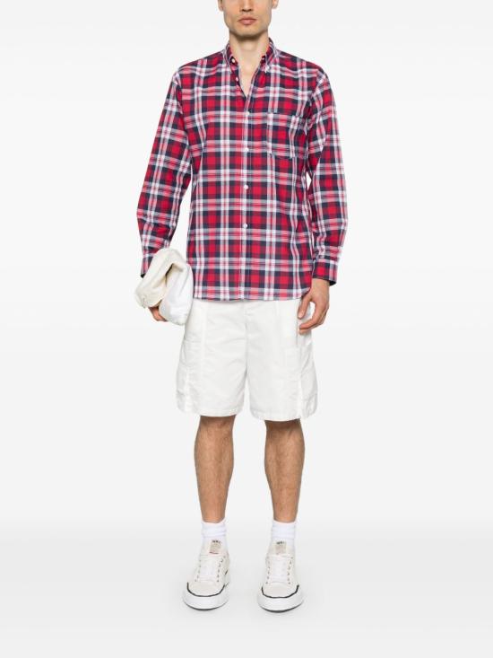 25SS 꼼데가르송 긴팔 셔츠 FOB010 3CHECK3 MultiColour - COMME DES GARCONS