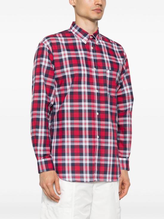 25SS 꼼데가르송 긴팔 셔츠 FOB010 3CHECK3 MultiColour - COMME DES GARCONS