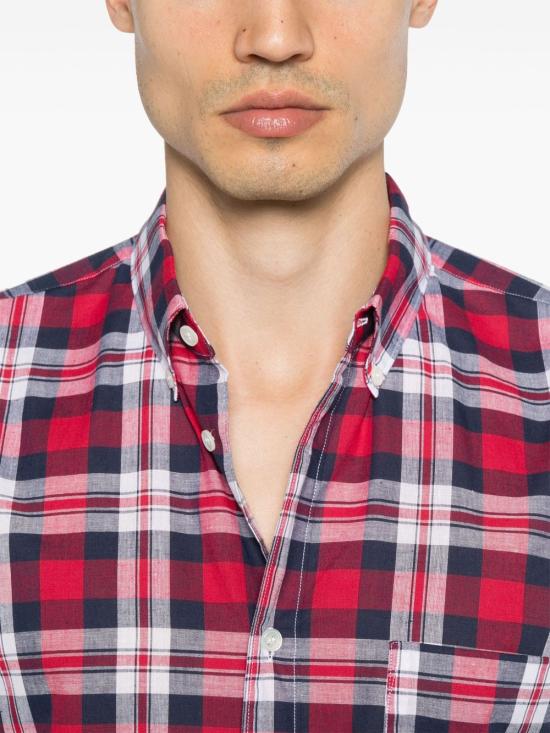 25SS 꼼데가르송 긴팔 셔츠 FOB010 3CHECK3 MultiColour - COMME DES GARCONS