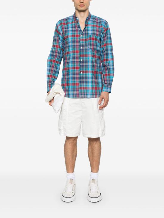25SS 꼼데가르송 긴팔 셔츠 FOB010 1CHECK1 MultiColour - COMME DES GARCONS