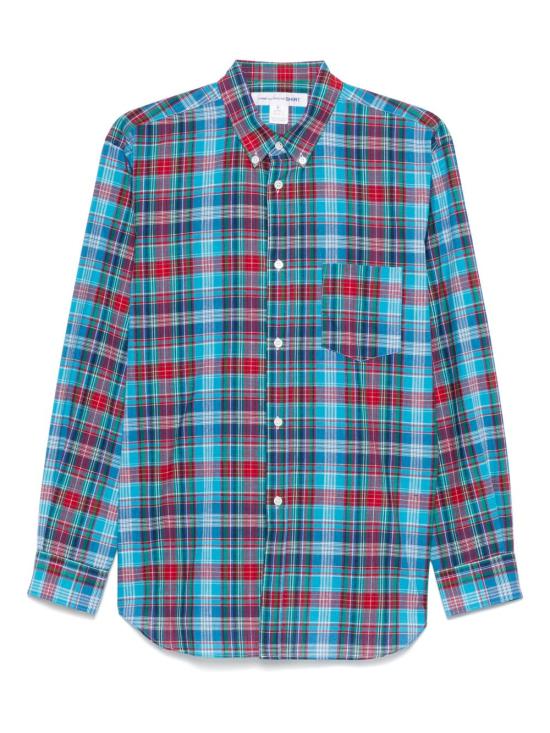 25SS 꼼데가르송 긴팔 셔츠 FOB010 1CHECK1 MultiColour
