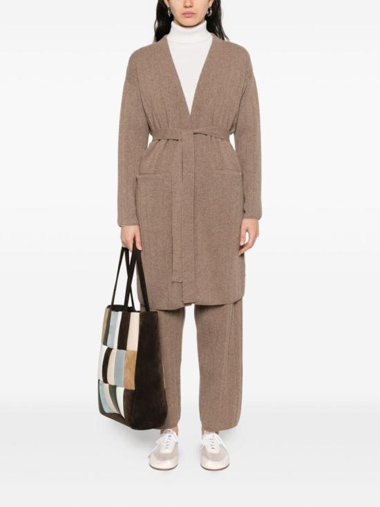 25FW 막스마라 가디건 2521346019600 002 Brown - MAX MARA